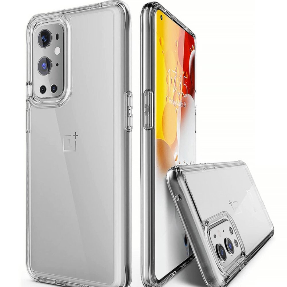 OnePlus 9 Pro Hybrid Case with Air Cushion Technology - CLEAR